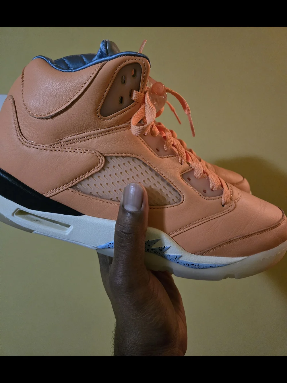 Jordan Poster with Pastel Pink, Purple, Blue and Cream Accents